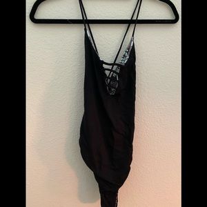 Maaji reversible black swimsuit